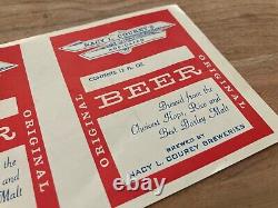 Animal House original Beer can label prop 1978 RARE! John Belushi