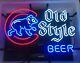 Chicago Cubs Old Style Beer 20x16 Neon Light Sign Lamp Wall Decor Windows Room
