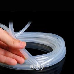 Food Grade Clear Silicone Vacuum Tube Beer Hose Pipe Soft Rubber Various Sizes