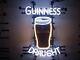 New Guinness Draft Harp Neon Sign 24x20 Lamp Poster Real Glass Beer Bar