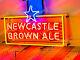 Newcastle Brown Ale Beer Neon Sign Light With Vivid Printing Bar Decor 24x20